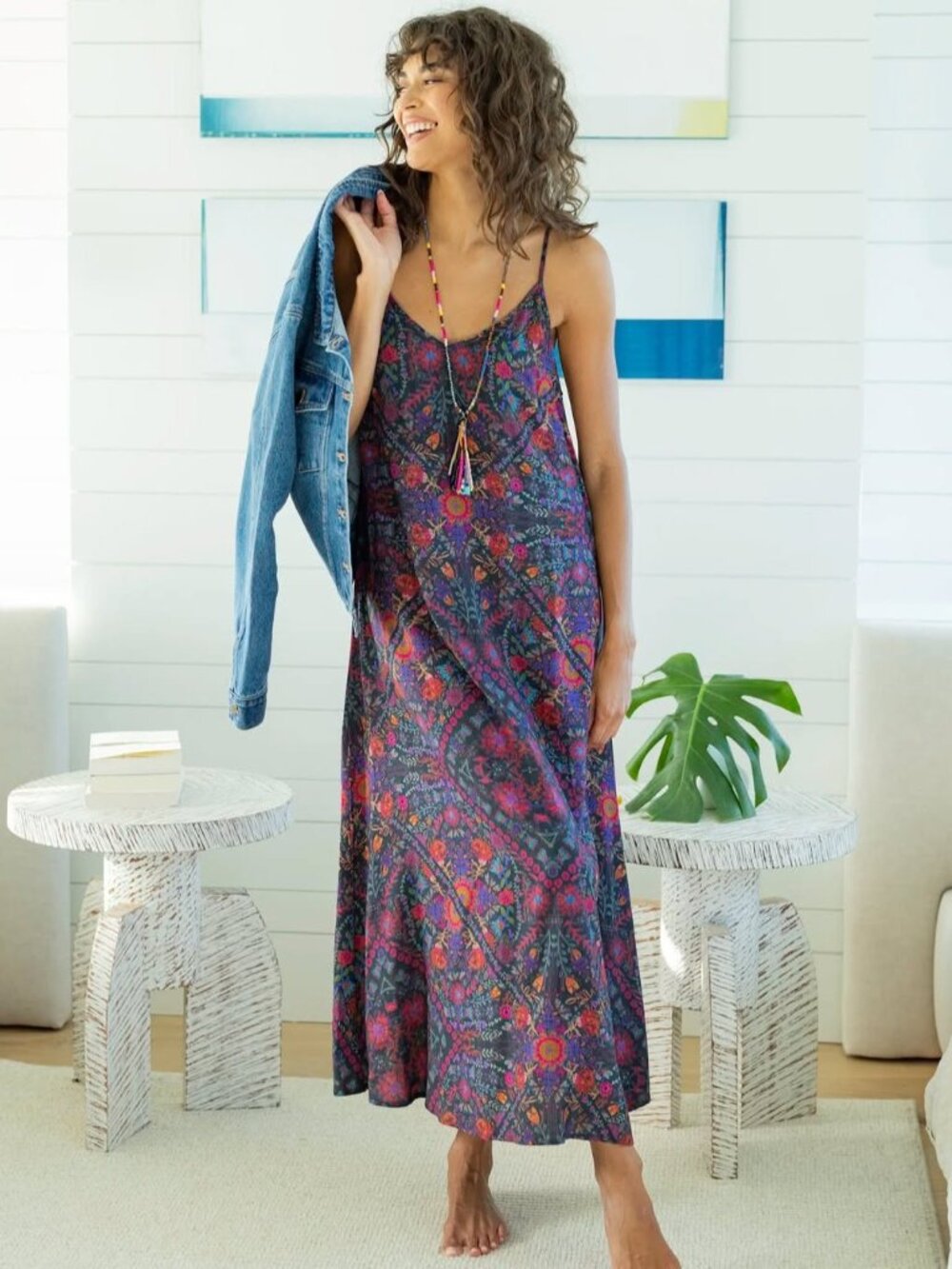 Natural Life Gracie Slip Maxi Dress